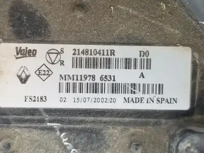Автозапчастина б/у електро вентилятор для renault captur intens посилання на oem iam 214810411r  214810411r