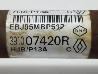 Автозапчасти б/у передняя правая трансмиссия за renault captur intens ссылки oem iam 391007420r  391007420r