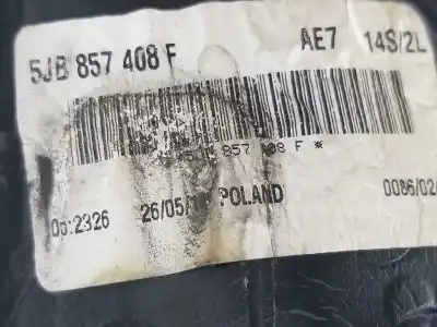 Автозапчастина б/у правий задний огляд для skoda rapid active посилання на oem iam 5jb857408f  