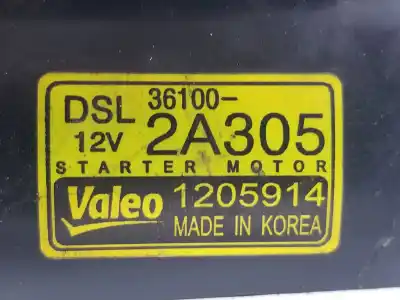 Second-hand car spare part starter motor for kia cee´d business oem iam references 361002a305  1205914