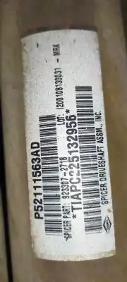 Pezzo di ricambio per auto di seconda mano TRASMISSIONE CENTRALE per JEEP CHEROKEE (KJ)  Riferimenti OEM IAM P52111563AD  
