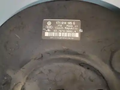 Автозапчасти б/у тормозной серво за volkswagen caddy ka/kb (2k) furg. ссылки oem iam 1t1614105g  1t1614105g