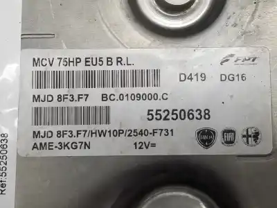 Second-hand car spare part ecu engine control for peugeot bipper básico oem iam references 55250638  55250638