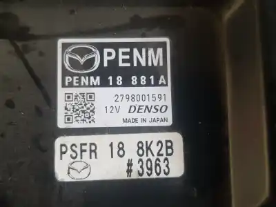 İkinci el araba yedek parçası ECU MOTOR KONTROL CIHAZI için MAZDA CX-3  OEM IAM referansları PENM18881A  PENM18881A