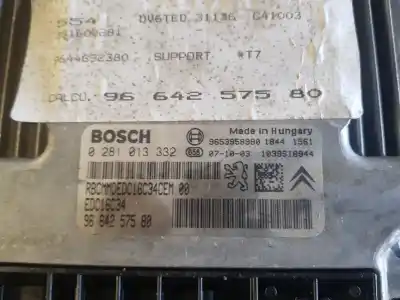 Gebrauchtes Autoersatzteil ECU-MOTORSTEUERGERÄT UCE Motorsteuergerät zum PEUGEOT 308  OEM-IAM-Referenzen 9664257580  