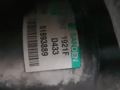 Second-hand car spare part air conditioning compressor for peugeot bipper básico oem iam references 1921f