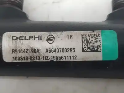 Pezzo di ricambio per auto di seconda mano rampa iniettori per ssangyong kyron 200 xdi limited riferimenti oem iam a6640700295  a6640700295
