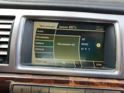 Second-hand car spare part multifunction display for jaguar xf 2.7 v6 diesel cat oem iam references 8x2310e889ac