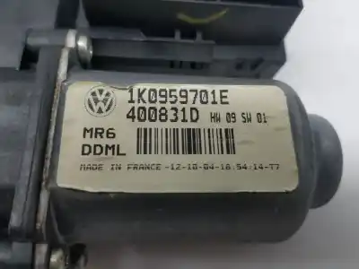 İkinci el araba yedek parçası ön sol cam motoru için volkswagen golf v (1k1) (10.2003) d-bkc oem iam referansları 1k0959793c  