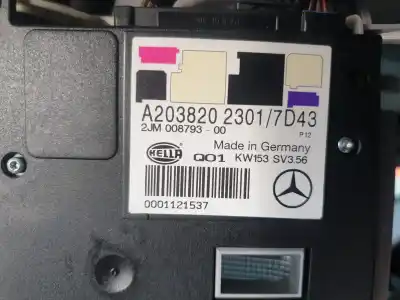 Автозапчастина б/у внутрішне світло для mercedes-benz clase c (w203) berlina 220 cdi (203.006) посилання на oem iam a2038202301  