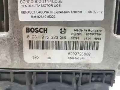 Second-hand car spare part ecu engine control for renault laguna iii expression tomtom oem iam references 0281015323 8200726880 0281015323