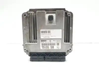 Second-hand car spare part ecu engine control for toyota auris active oem iam references 0281014846 8966102581 0281014846
