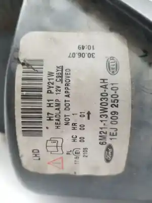 Автозапчастина б/у ліва фара для ford s-max (ca1) titanium посилання на oem iam 6m2112w030ah  