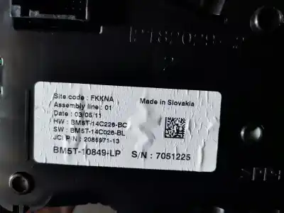 Peça sobressalente para automóvel em segunda mão quadrante por ford focus turn. (cb8) titanium referências oem iam bm5t10849lp  