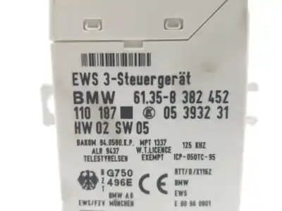 Peça sobressalente para automóvel em segunda mão centralina de ignição imobilizador por bmw serie 7 (e38) 750i automático referências oem iam 8382452