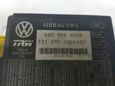 Second-hand car spare part AIRBAG CONTROL UNIT for SEAT CORDOBA BERLINA (6L2)  OEM IAM references 6Q0909605R  6Q0909605R