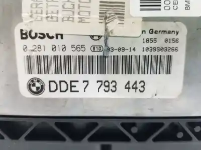 Second-hand car spare part ecu engine control for bmw serie 3 berlina (e46) 320d oem iam references 7793443 0281010565 7793443