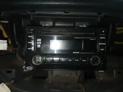 Second-hand car spare part audio system / radio cd for kia rio 1.5 crdi oem iam references 