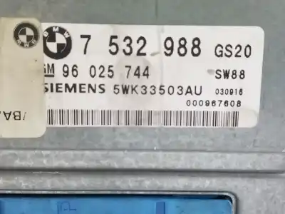 Second-hand car spare part automatic gearbox control unit for bmw serie 3 berlina (e46) 320d oem iam references 7532988 96025744 7532988