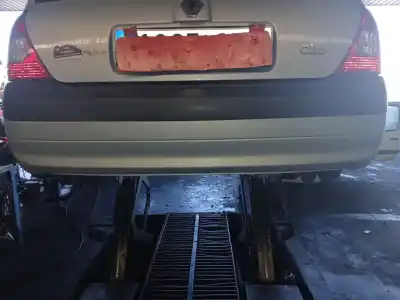 Автозапчастина б/у задній бампер для renault clio ii fase ii (b/cb0) authentique посилання на oem iam   