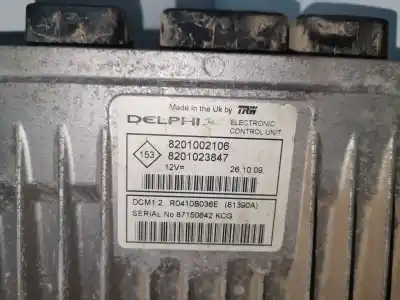 Second-hand car spare part ecu engine control for dacia sandero ambiance oem iam references 8201002106 8201002106 8201023847