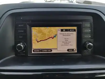 Peça sobressalente para automóvel em segunda mão display gps / multimídia por mazda cx-5 center-line 2wd referências oem iam kd4766dv0b  16700031