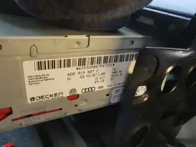 Peça sobressalente para automóvel em segunda mão módulo eletrônico por audi a6 berlina (4f2) 3.2 fsi referências oem iam 4e0910887d  4e0919887c