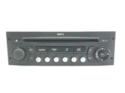 Second-hand car spare part audio system / radio cd for citroen c2 audace oem iam references 96643698xt  96643698xt