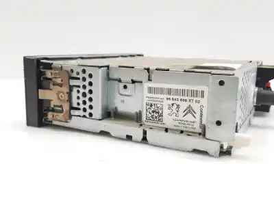 Second-hand car spare part audio system / radio cd for citroen c2 audace oem iam references 96643698xt  96643698xt