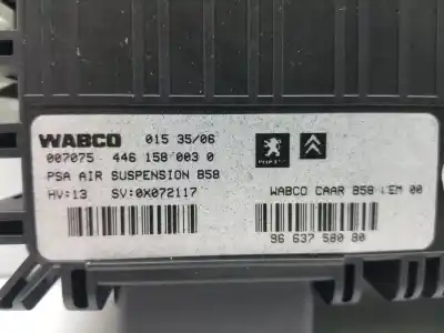 Pièce détachée automobile d'occasion  pour CITROEN C4 GRAND PICASSO  Références OEM IAM 9663758080  9663758080