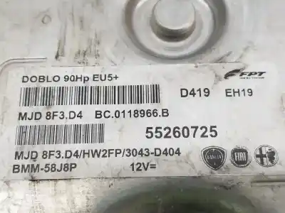 Pezzo di ricambio per auto di seconda mano centralina motore per opel combo d expression l1h1 riferimenti oem iam 55260725  55260725