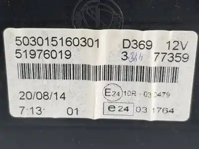 Pezzo di ricambio per auto di seconda mano pannello degli strumenti per opel combo d expression l1h1 riferimenti oem iam 51976019  51976019