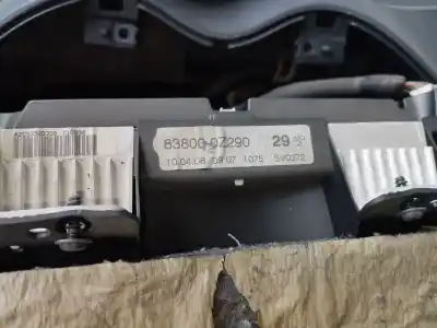 Second-hand car spare part dashboard for toyota auris sol oem iam references 838000z290  