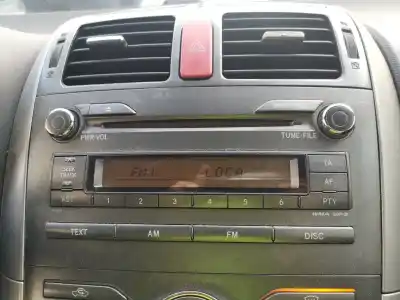 Second-hand car spare part audio system / radio cd for toyota auris sol oem iam references 8612002520
