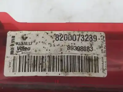 Peça sobressalente para automóvel em segunda mão farolim traseiro central por renault scenic ii authentique referências oem iam 8200073239  8200073239