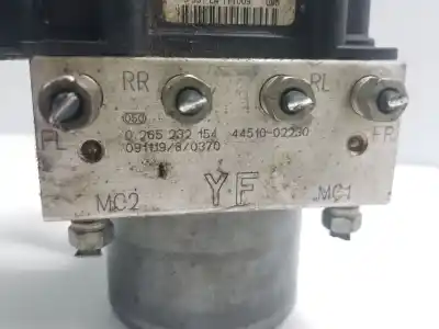 Peça sobressalente para automóvel em segunda mão abs por toyota auris active referências oem iam 0265232154  4451002230
