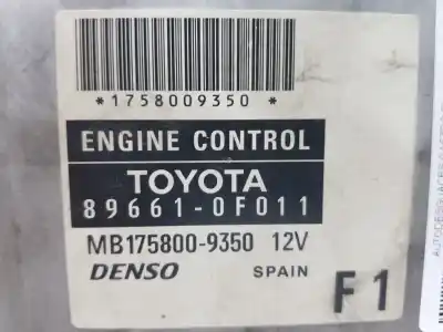 Second-hand car spare part  for TOYOTA COROLLA VERSO (R1)  OEM IAM references 896610F011  896610F011