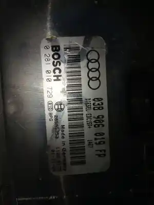 Tweedehands auto-onderdeel Ecu Motorcontroller voor AUDI A4 BERLINA (8E) 1.9 TDI (96kW) OEM IAM-referenties 0281010729 038906019FP 0281010729