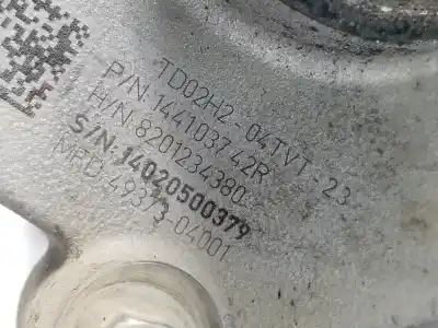 Peça sobressalente para automóvel em segunda mão turbocompresor por dacia sandero laureate referências oem iam 8201234380  8201234380