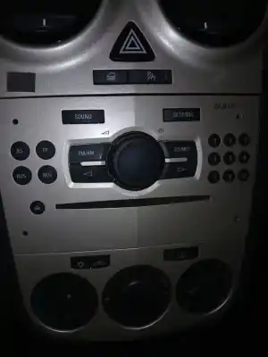 Peça sobressalente para automóvel em segunda mão sistema de áudio / rádio cd por opel corsa d catch me referências oem iam 