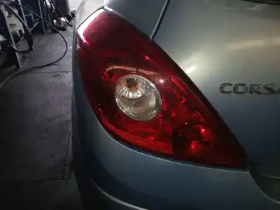 Peça sobressalente para automóvel em segunda mão farolim traseiro esquerdo por opel corsa d catch me referências oem iam 