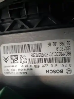 Peça sobressalente para automóvel em segunda mão  por PEUGEOT 308  Referências OEM IAM 9678818280 0281018228 9678818280