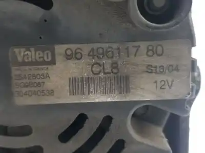 Pezzo di ricambio per auto di seconda mano alternatore per citroen c2 furio riferimenti oem iam 9649611780  9649611780