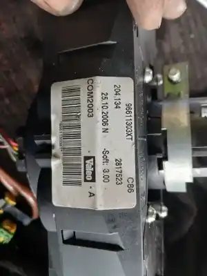 Peça sobressalente para automóvel em segunda mão COMUTADOR DE LUZES por CITROEN C5 BERLINA  Referências OEM IAM 96611303XT  96611303XT