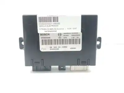 Pièce détachée automobile d'occasion Module électronique pour CITROEN C5 BERLINA 3.0 V6 Exclusive Automático Références OEM IAM 9649604380  9649604380