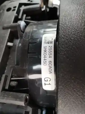 Pièce détachée automobile d'occasion CONTACTEUR TOURNANT D'AIRBAG pour NISSAN MICRA V (K14)  Références OEM IAM 255546CA0A  1HK0445D