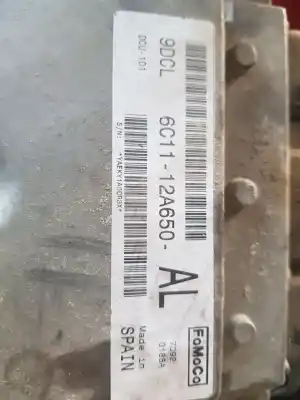 Second-hand car spare part ECU ENGINE CONTROL for FORD TRANSIT CAJA CERRADA ´06  OEM IAM references 6C1112A650AL  6C1112A650AL