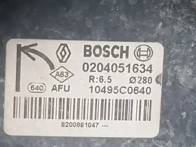 Автозапчасти б/у тормозной серво за renault kangoo (f/kc0) authentique ссылки oem iam 0204051634