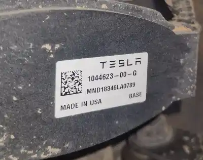 Автозапчасти б/у задний левый тормозной суппорт за tesla model 3 gran autonomia dual awd 476 cv / 350 kw ссылки oem iam 104462300g