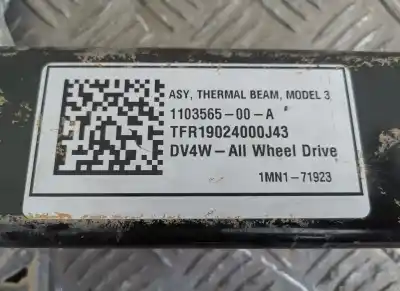 Автозапчастина б/у нижний крест для tesla model 3 gran autonomia dual awd 476 cv / 350 kw посилання на oem iam 1103565-00-a  